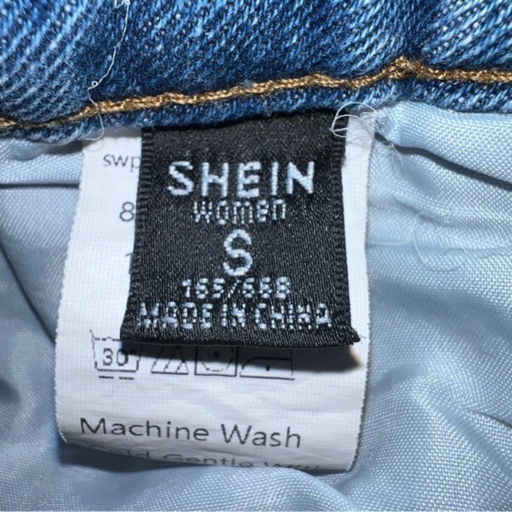 Shein Cargo Straight Leg Jeans View 4